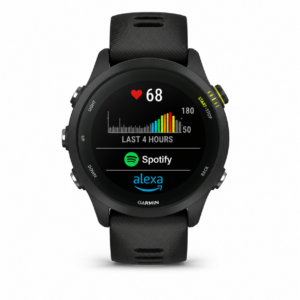 montre connectée sport avec suivi cardiaque, musique et alexa intégrée